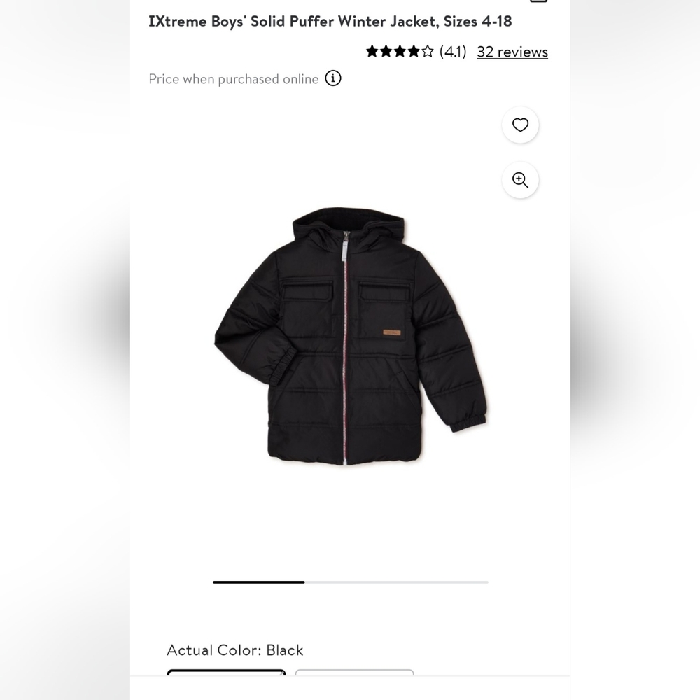 Kids puffer jacket NEW with tags